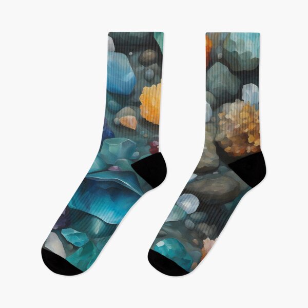Item preview, Crystals on Sea Floor designed and sold by CalmnessbyChoice.