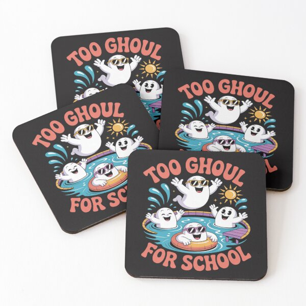 Item preview, Funny Ghosts Swimmers Spooky Summer Pool Ghouls Summerween designed and sold by ChrisRhea8h.