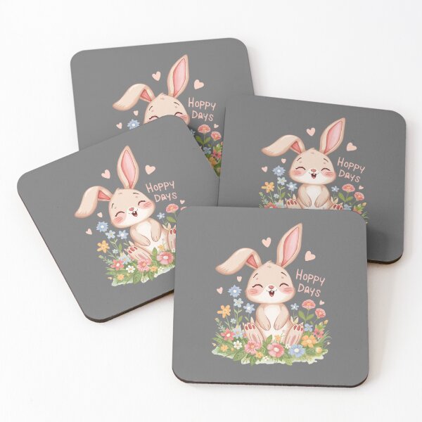 Item preview, Bunny Bliss – Hoppy Days Tee designed and sold by EcoArtTees.