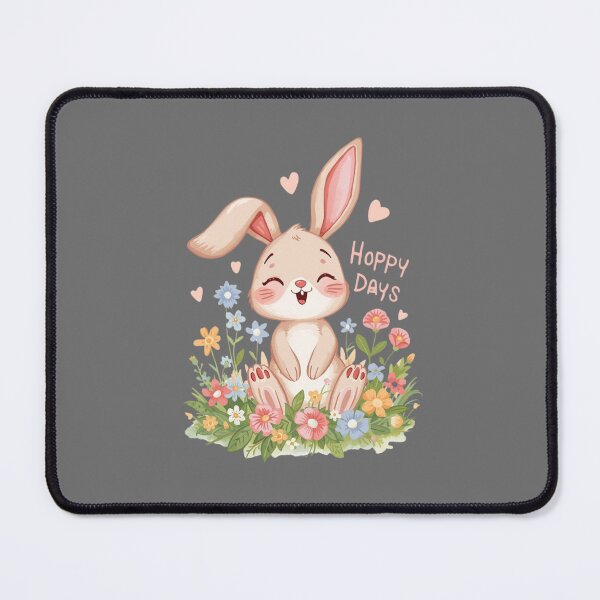 Item preview, Bunny Bliss – Hoppy Days Tee designed and sold by EcoArtTees.