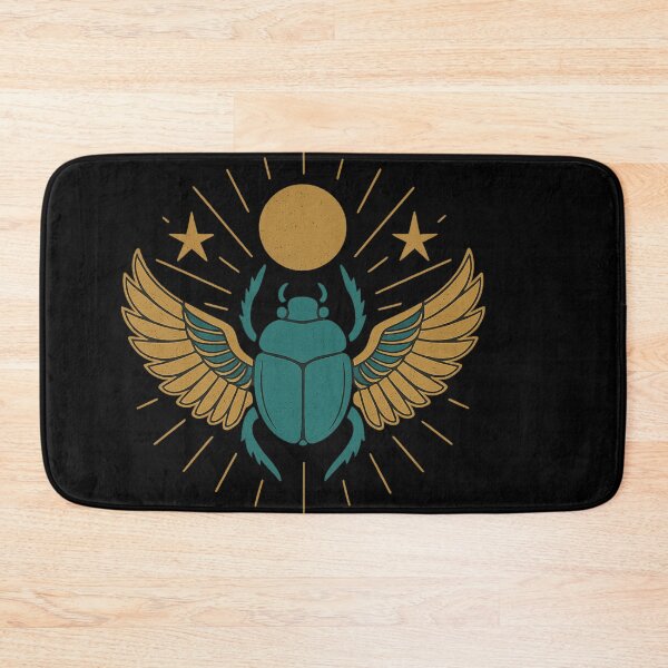 Item preview, Egyptian Winged Scarab (Khepri) – Sun Disk & Stars designed and sold by Eye Of Horus.