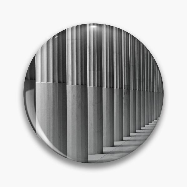 Item preview, Columns of Stoa of Attalos in Agora of Athens, Greece - Black and white Photography designed and sold by CarolinaReina.
