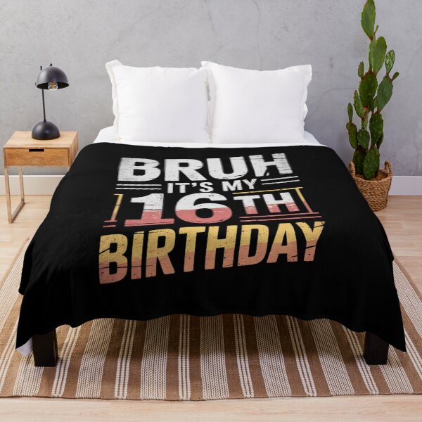 Item preview, Bruh It's My 16th Birthday 16 Year Old Birthday for Boys designed and sold by THagBlue.