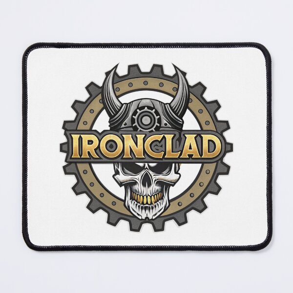 Item preview, Tetsu no Kamen – Ironclad Skull of the Gear Empire designed and sold by Alahchin Art.