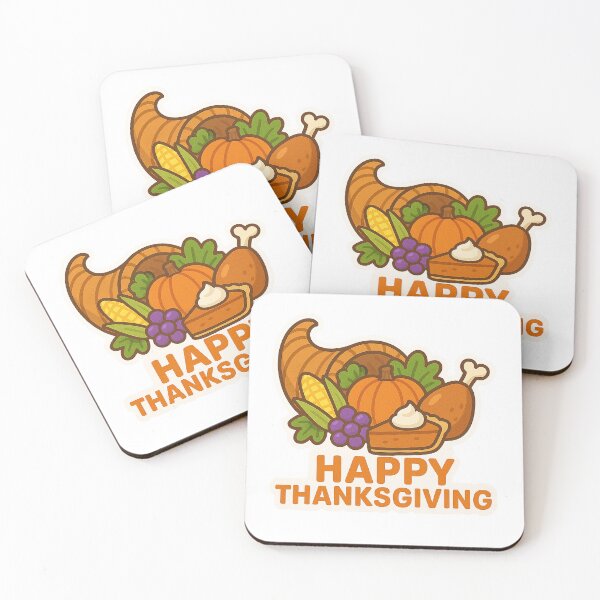 Item preview, Alche-Art’s Happy Thanksgiving Cornucopia Sticker designed and sold by AlcheArtsStudio.