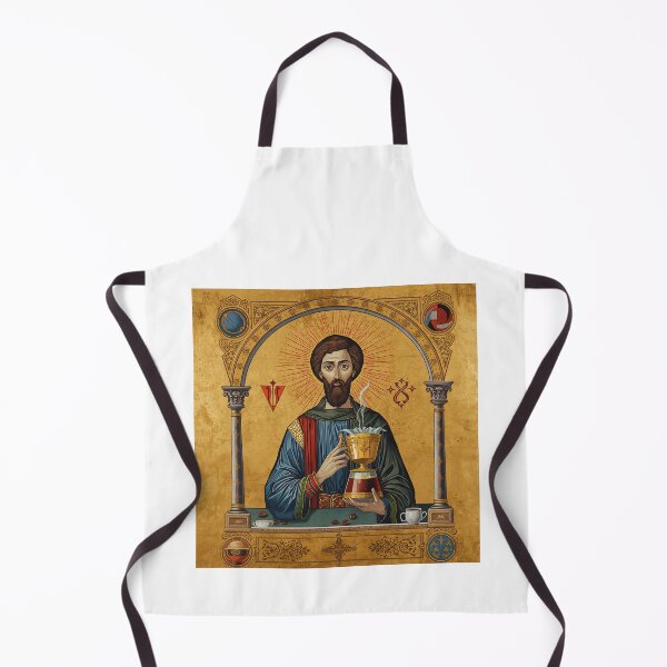 Item preview, Barista Alchemy Medieval Icon | Byzantine Art designed and sold by PictorialWhimsy.