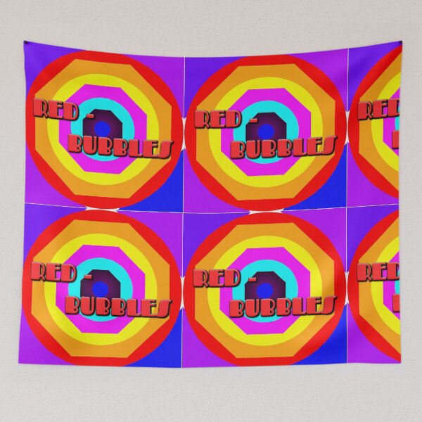 Item preview, Cosmic Red Bubbles Vortex designed and sold by Faali950.