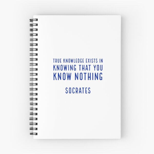 Item preview, True knowledge exists in knowing that you know nothing - Socrates quotes designed and sold by Inspirationmotivation.