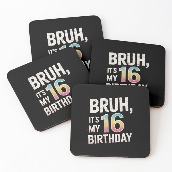 Item preview, Bruh It's My 16th Birthday 16 Year Old Birthday34  designed and sold by THagBlue.