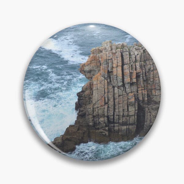 Item preview, French Brittany Coast - Crozon Peninsula Cliffs in Finistere designed and sold by CarolinaReina.