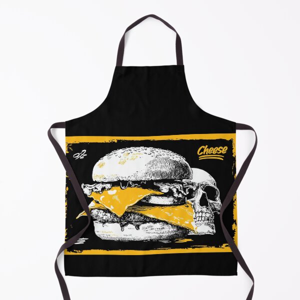 Item preview, Cheese Skull – Grunge Cheeseburger Art designed and sold by Absyntart.