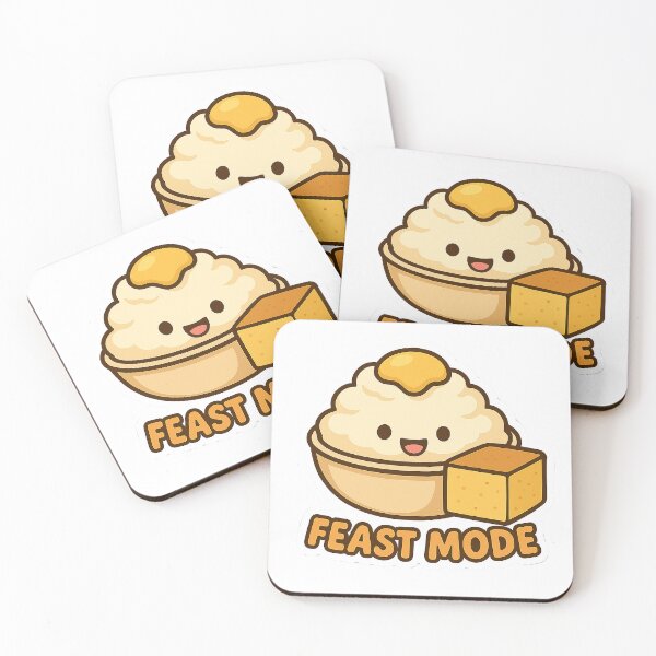 Item preview, Alche-Art’s Mashed Potato Feast Mode Sticker designed and sold by AlcheArtsStudio.