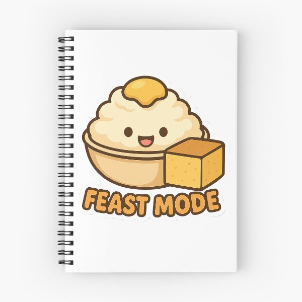 Item preview, Alche-Art’s Mashed Potato Feast Mode Sticker designed and sold by AlcheArtsStudio.