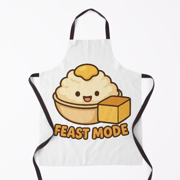 Item preview, Alche-Art’s Mashed Potato Feast Mode Sticker designed and sold by AlcheArtsStudio.