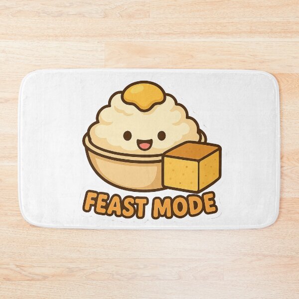 Item preview, Alche-Art’s Mashed Potato Feast Mode Sticker designed and sold by AlcheArtsStudio.