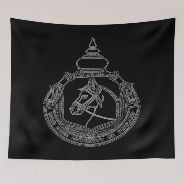 Item preview, Thai Equestrian Crest — Monochrome designed and sold by VitorSousaDias.