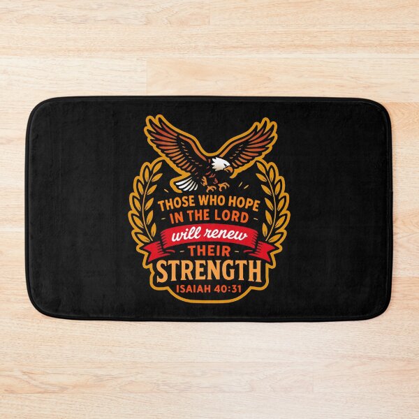 Item preview, Isaiah 40:31 Those Who Hope In The LORD Will Renew Their Strength designed and sold by plushism.