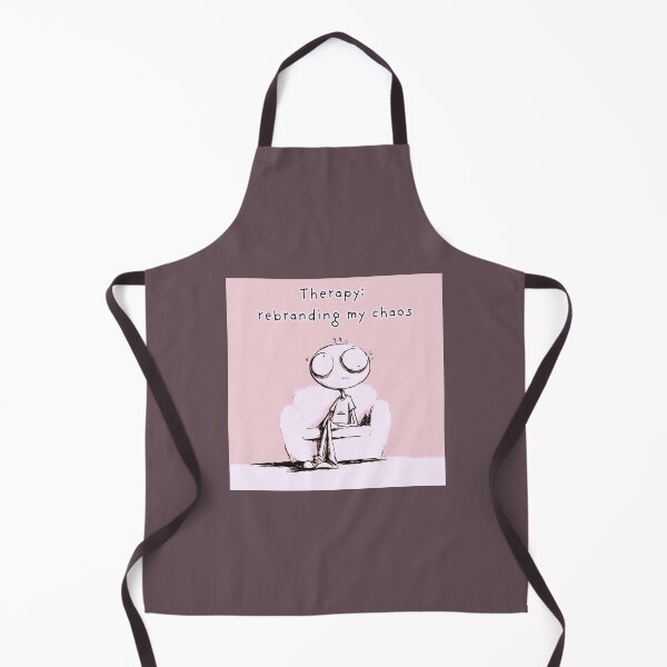 Item preview, Therapy: rebranding my chaos, simple soft pink artwork designed and sold by silent-violin.