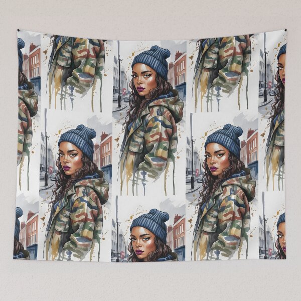 Item preview, Beanie & Camo Cool designed and sold by CanvasCarousel.
