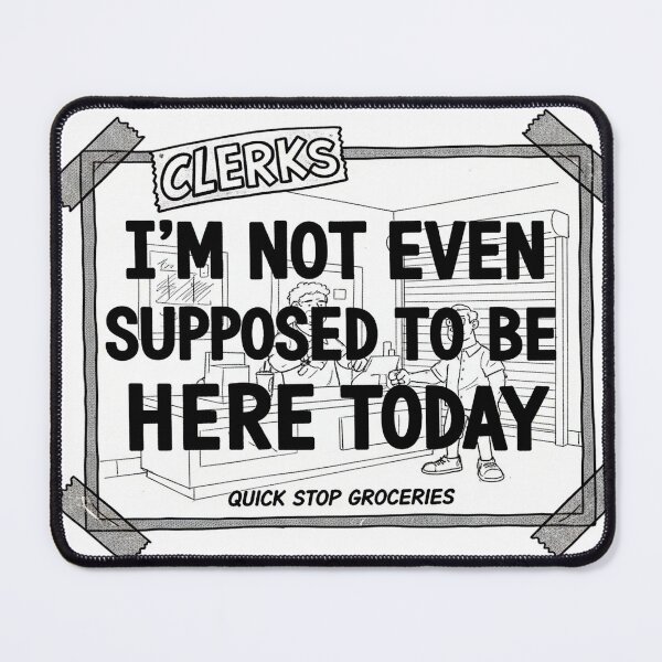 Item preview, clerks movie poster designed and sold by Apocalyptik Designs .