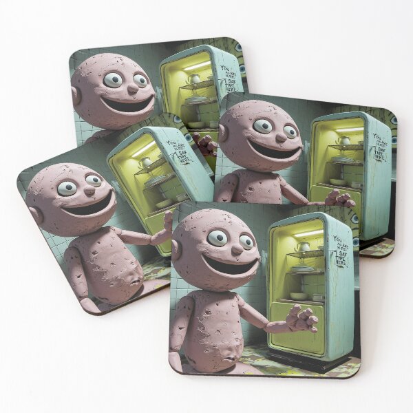 Item preview, Safe Here Fridge designed and sold by PictorialWhimsy.