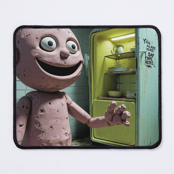 Item preview, Safe Here Fridge designed and sold by PictorialWhimsy.
