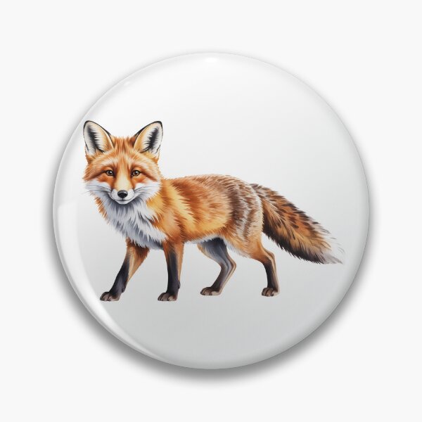 Item preview, Realistic Red Fox Wall Art – Woodland Animal Illustration designed and sold by vk09.