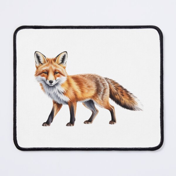 Item preview, Realistic Red Fox Wall Art – Woodland Animal Illustration designed and sold by vk09.