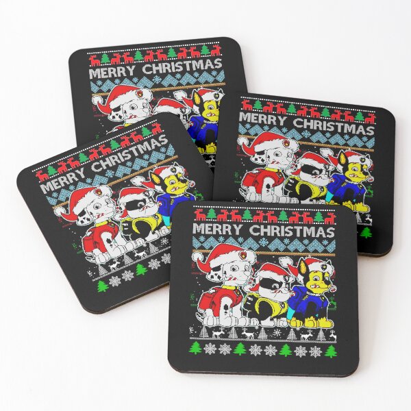 Item preview, Ugly Christmas Cute Dogs Police Team Cartoon Design designed and sold by NOELMAURICIO.
