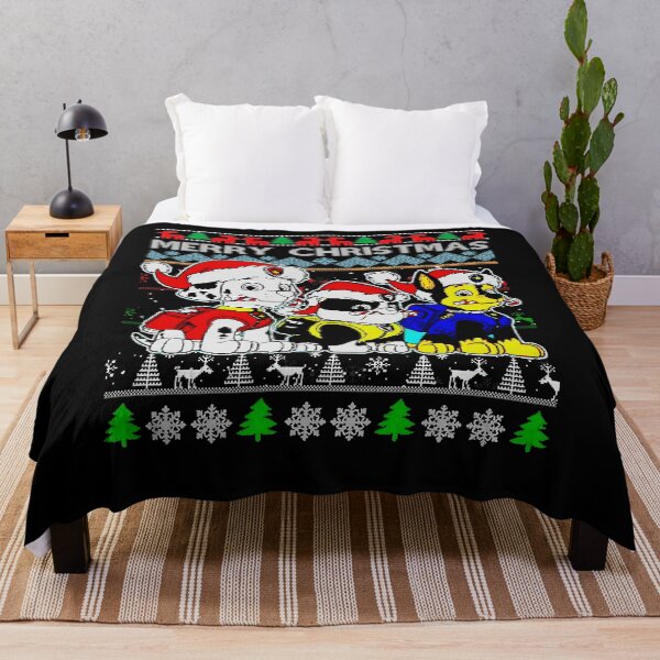Item preview, Ugly Christmas Cute Dogs Police Team Cartoon Design designed and sold by NOELMAURICIO.