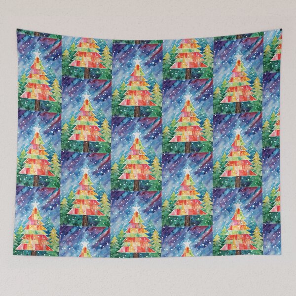 Item preview, Whimsical Collage Christmas – The Eric Carle Inspired Holiday Collection designed and sold by Ewa Miller.