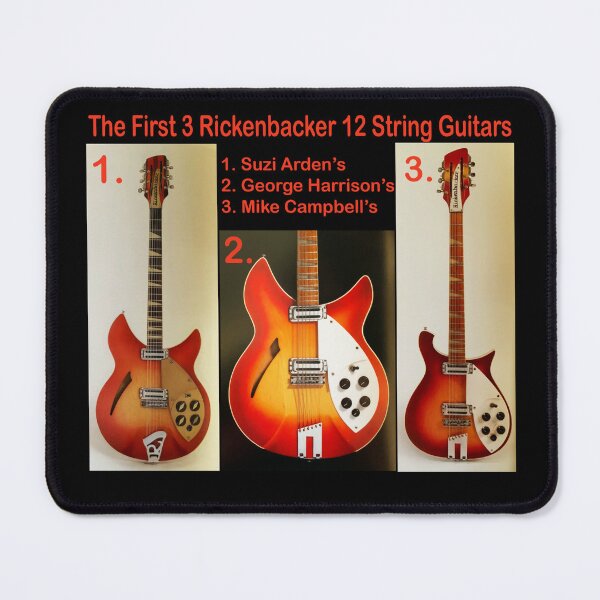 Item preview, The first 3 Original Rickenbacker electric 12 String Guitars. Suzi Arden, George Harrison, Mike Campbell designed and sold by Kludoman.