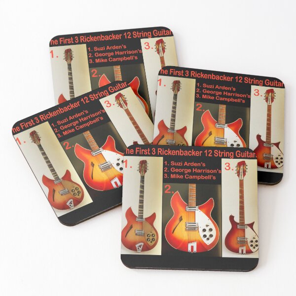 Item preview, The first 3 Original Rickenbacker electric 12 String Guitars. Suzi Arden, George Harrison, Mike Campbell  designed and sold by Kludoman.
