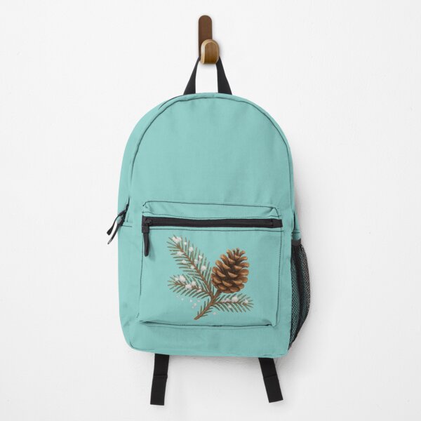 Item preview, A Snowy Fir Branch and Cone designed and sold by IraBum.