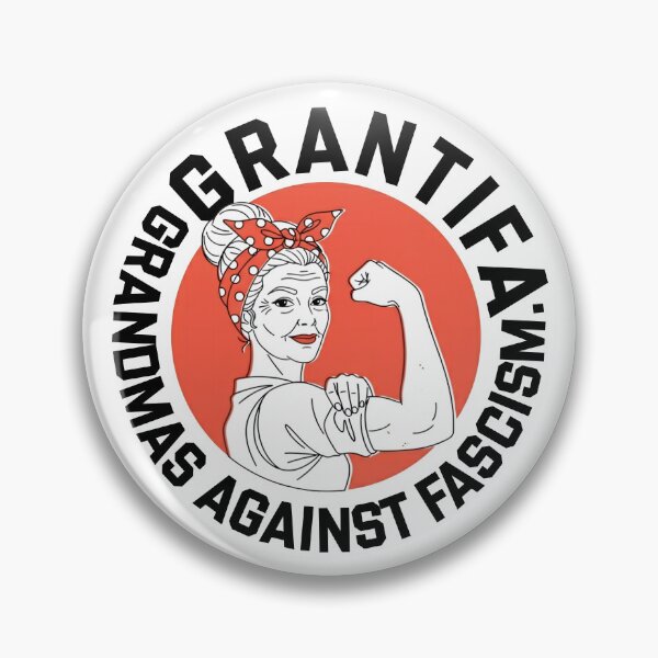 Item preview, GRANTIFA – Strong Grandmas Against Fascism | Feminist Power Retro Protest Design designed and sold by artworkathome.