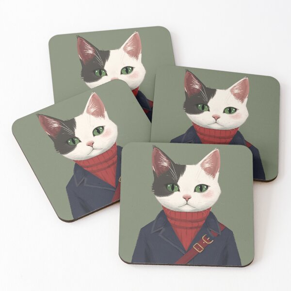 Item preview, cat in outfit designed and sold by Matieres au singulier.