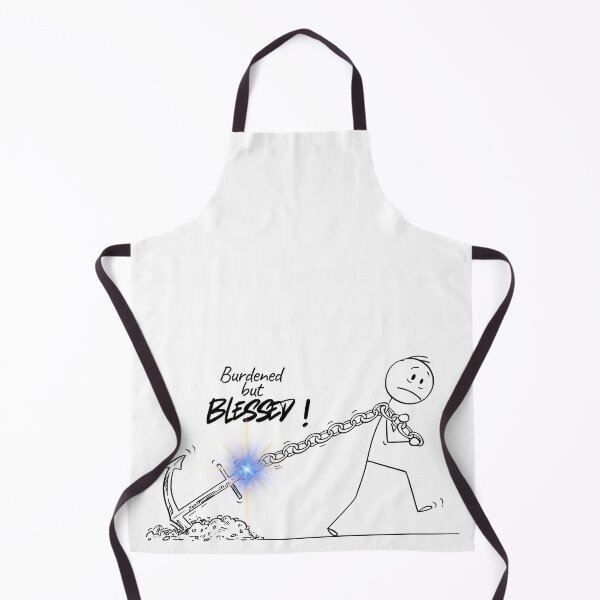 Item preview, burdened but blessed designed and sold by Pop of Faith.