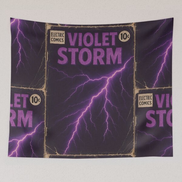 Item preview, Electric Purple: Violent Storm designed and sold by bapupa.