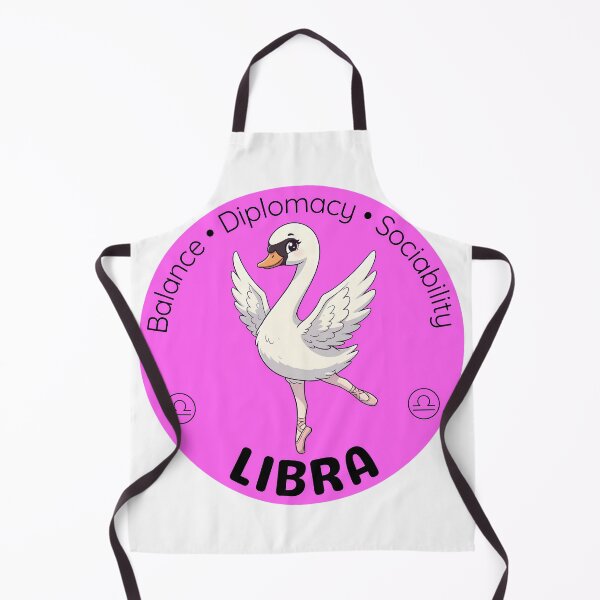 Item preview, Libra Zodiac Swan | Charming Wind Sign Design designed and sold by Pets & Memes & Stuff.