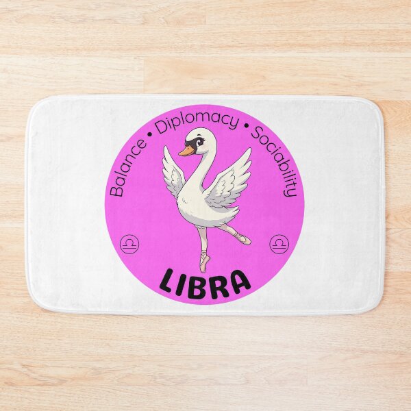 Item preview, Libra Zodiac Swan | Charming Wind Sign Design designed and sold by Pets & Memes & Stuff.