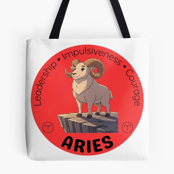 Item preview, Aries Zodiac Ram | Bold Fire Sign Gift designed and sold by Pets & Memes & Stuff.