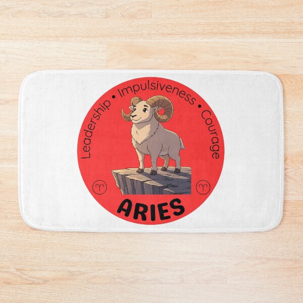 Item preview, Aries Zodiac Ram | Bold Fire Sign Gift designed and sold by Pets & Memes & Stuff.