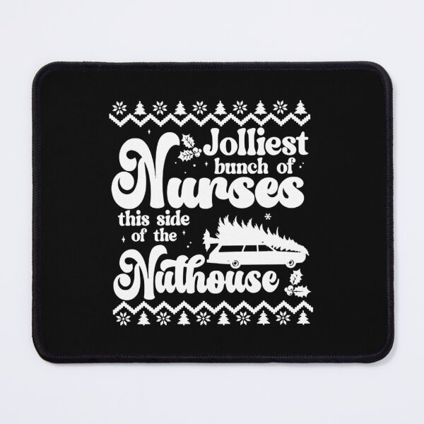 Item preview, Jolliest Bunch of Nurses - Christmas Nurse designed and sold by cloudline-scb.