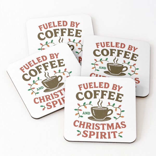 Item preview, Impulsado por el café y el espíritu navideño designed and sold by RadicalDesigns.