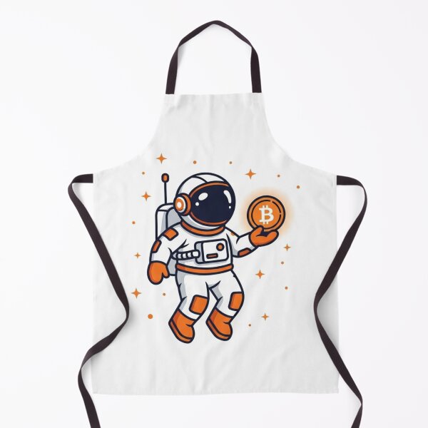 Item preview, Astronaut Holding Bitcoin in Space designed and sold by Mindseter.
