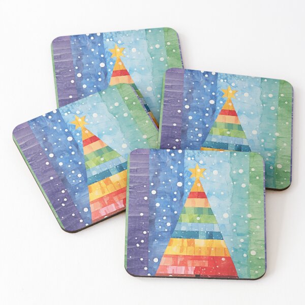 Item preview, Whimsical Collage Christmas – The Eric Carle Inspired Holiday Collection designed and sold by Ewa Miller.