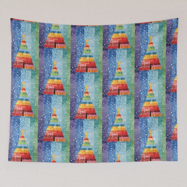 Item preview, Whimsical Collage Christmas – The Eric Carle Inspired Holiday Collection designed and sold by Ewa Miller.