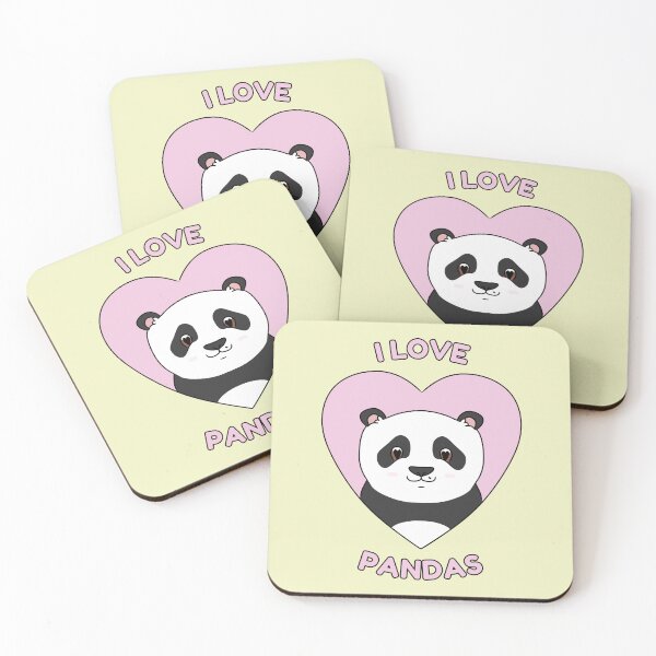 Artikelvorschau, ICH LIEBE PANDAS entworfen und verkauft von HugSomeNettles.