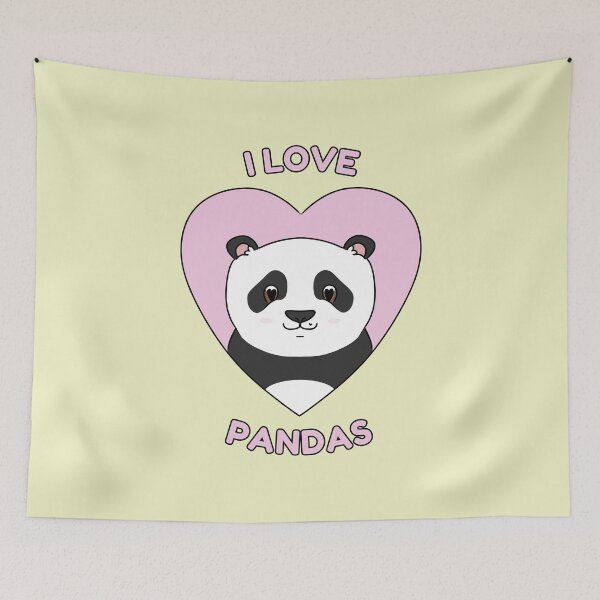 Item preview, I LOVE PANDAS designed and sold by HugSomeNettles.