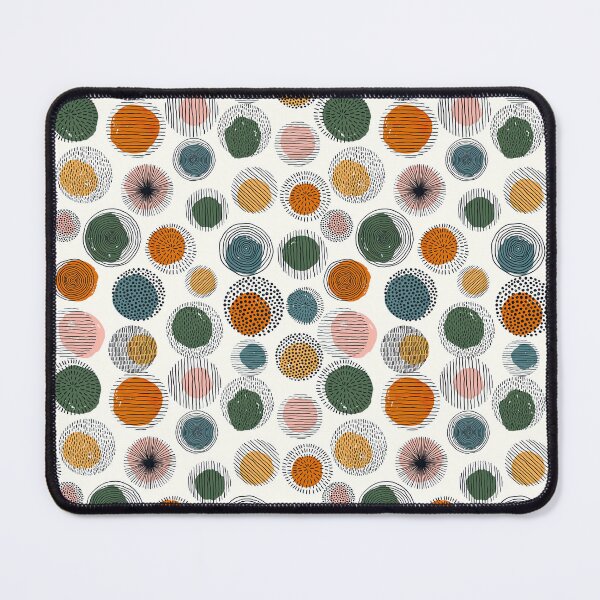 Item preview, Abstract Circle Pattern, Abstract geometric seamless pattern designed and sold by graphic-genie.